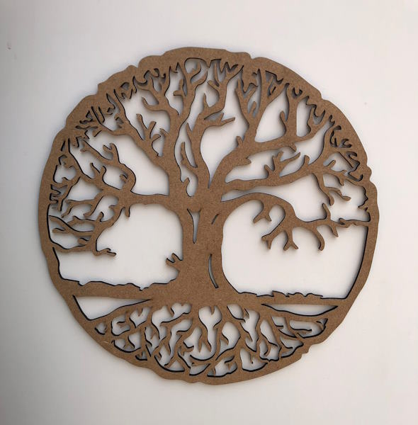 Retablo Camper Árbol de la Vida Círculo Mágico 31cm